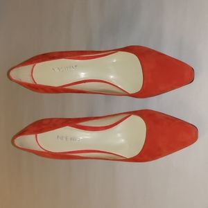 Nine West suede leather pumps size 10